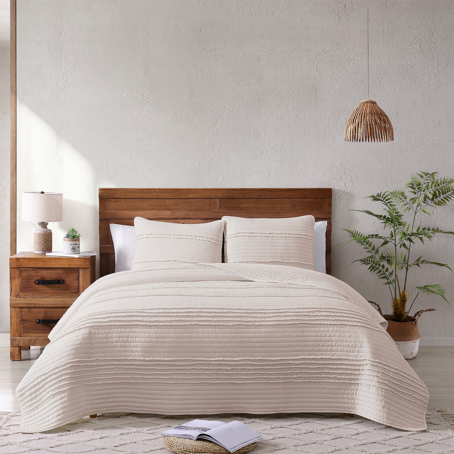 CarsonWorks Quilt Sets Queen Size Modern Boho Bedspreads