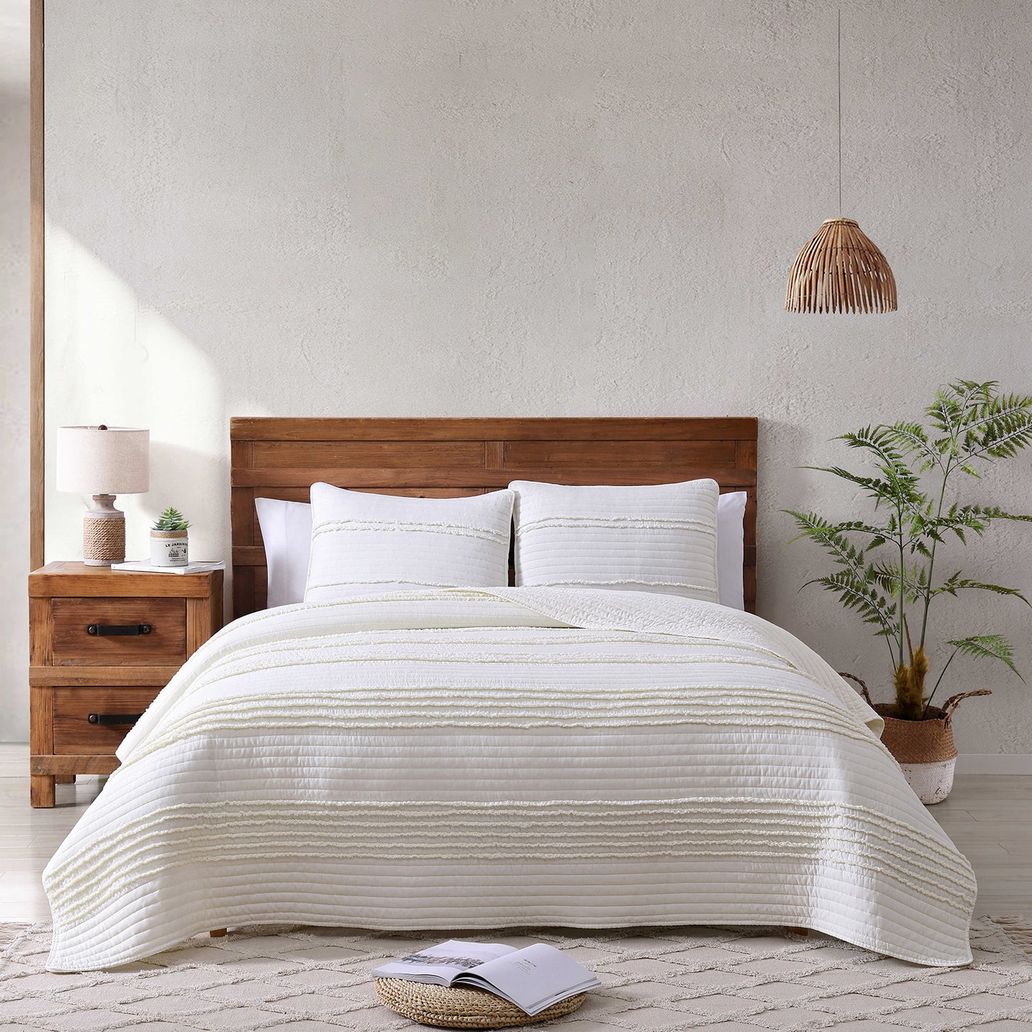 CarsonWorks Quilt Sets Queen Size Modern Boho Bedspreads