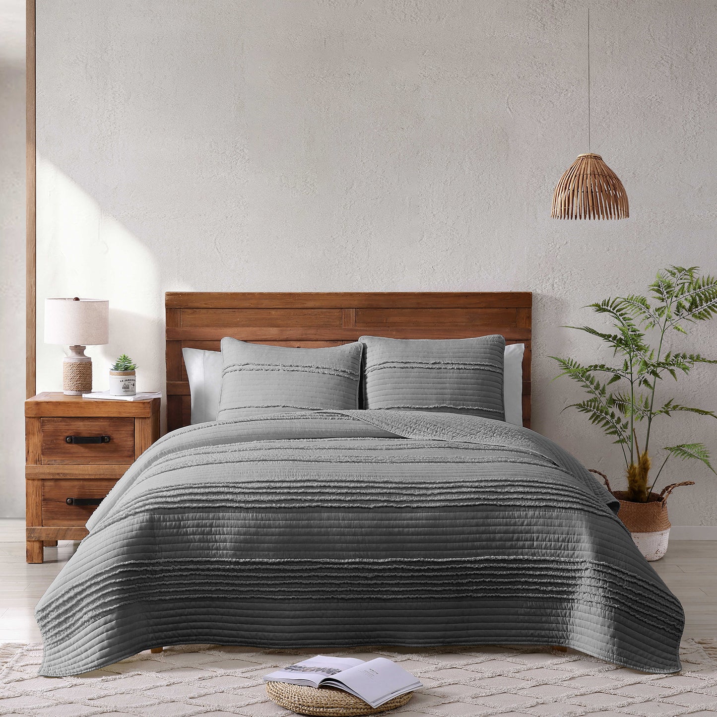 CarsonWorks Quilt Sets Queen Size Modern Boho Bedspreads
