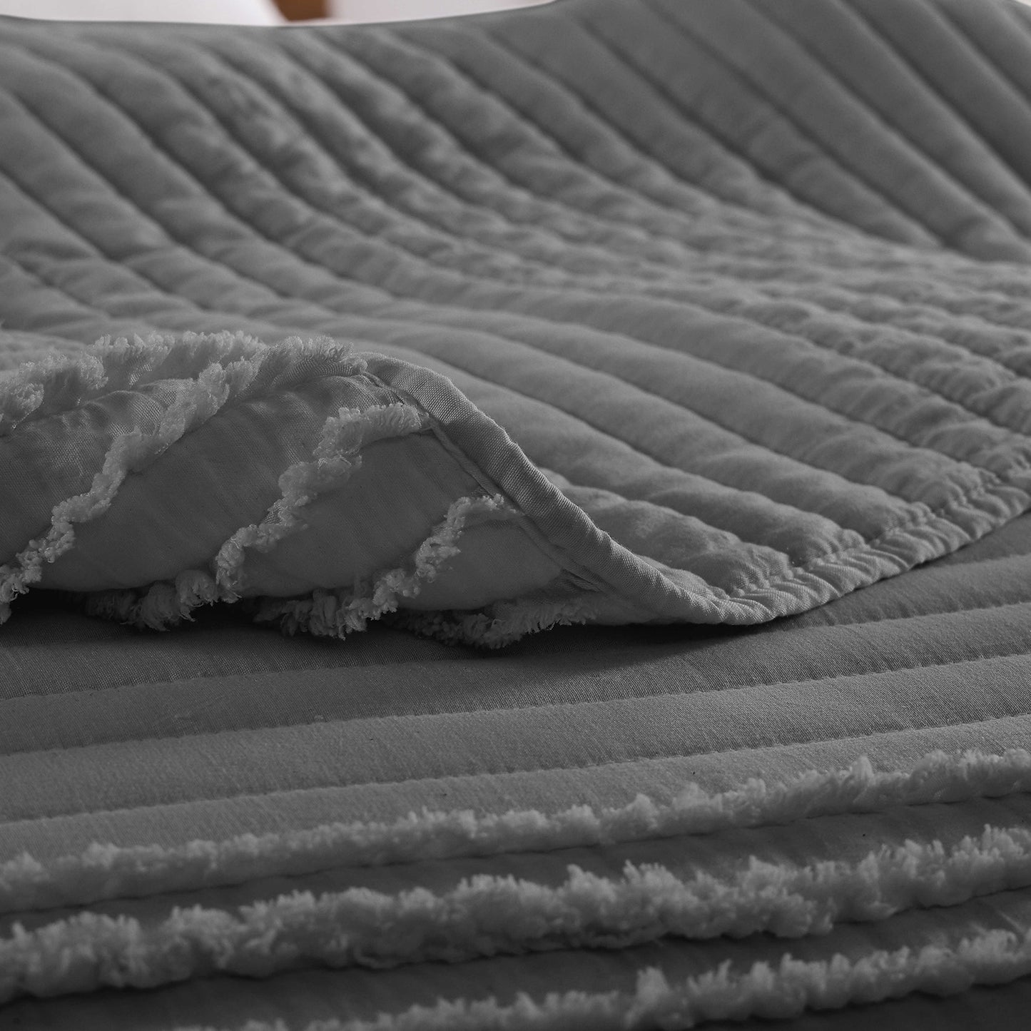 CarsonWorks Quilt Set King Size Bedding Set Soft Boho Bedspreads